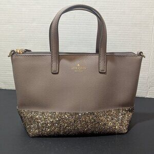 Kate Spade New York Ina Greta Court Glitter Bag NWOT - missing crossbody strap